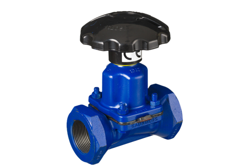 Saunders gritregelkraan van Holland Mineraal