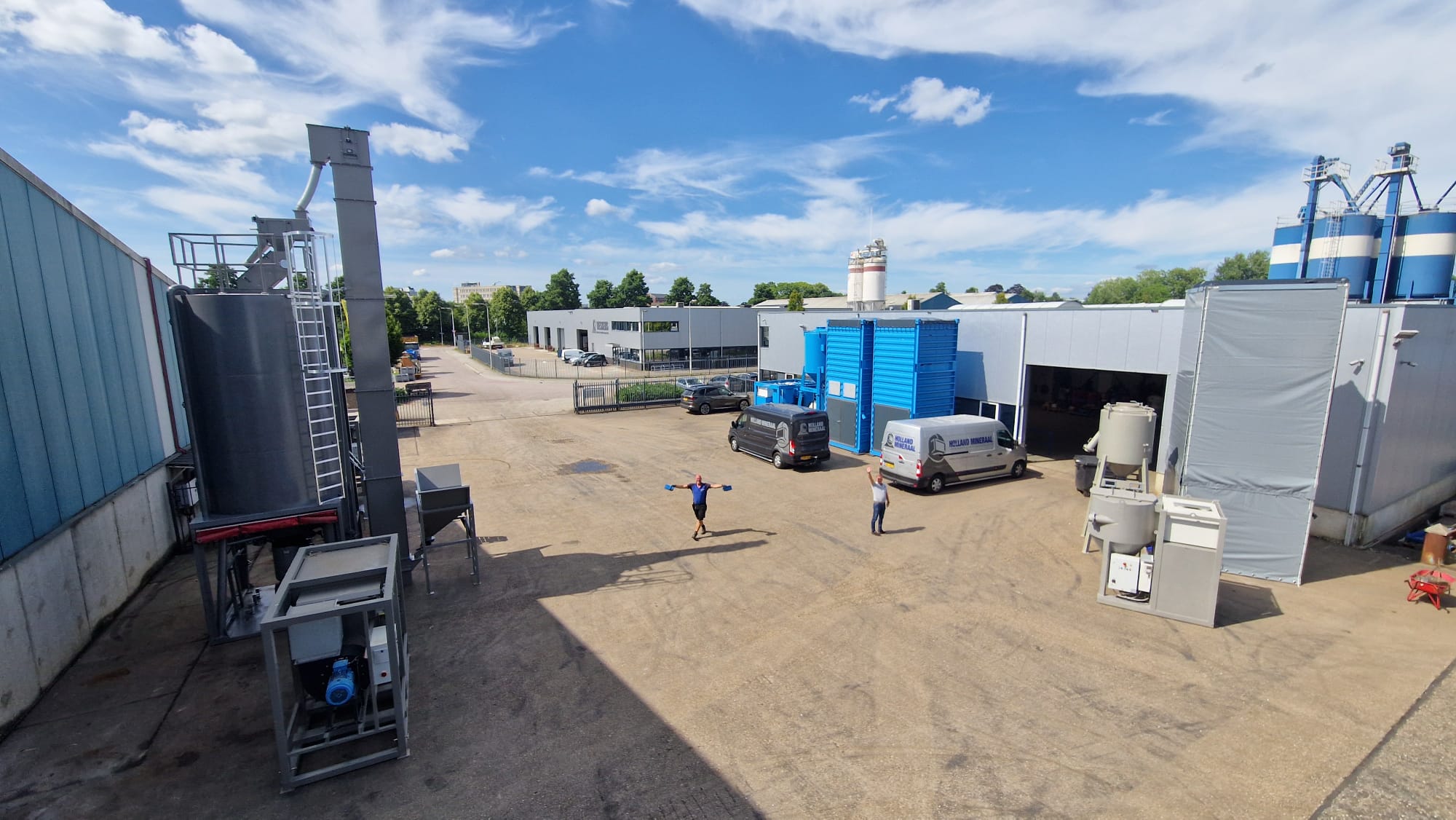 Straalmiddel recycling units in de spotlight op speciale Demo-dag